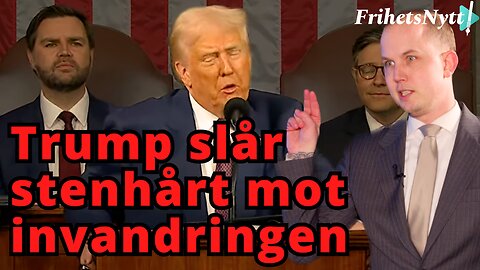 Trumps drastiska drag mot invandring - "Sverige måste ta efter"