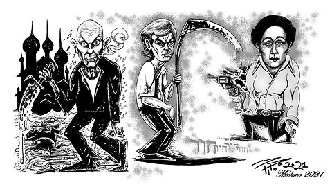 ☠️ THE MAKING OF....MICKMO'S SERIAL KILLER MAGAZINE ART! [RUACH EXTRA!] ☠️ #ArtistMickmo #Vlog 💀 ☠️