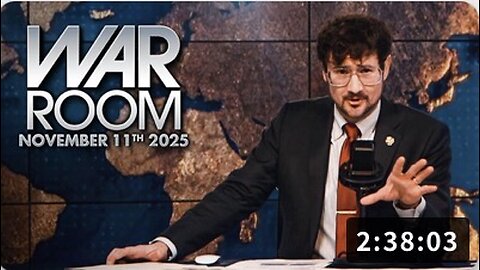 11 11 25 WAR ROOM Harrison Smith Clinton Corruption Files Bondi, Patel Unleash New Evidence