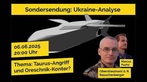 Ukraine-Analyse: Taurus-Angriff und Oreschnik-Konter? Folge 21 mit OTL d.R. Rauschenberger