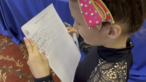 Iolanthe Studying Her Scores
