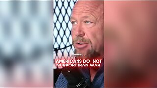 Alex Jones: American Do Not Support Trump Going To War With Iran For Israel - 6/19/25