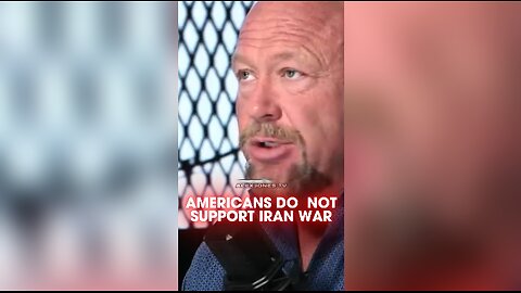 Alex Jones: American Do Not Support Trump Going To War With Iran For Israel - 6/19/25