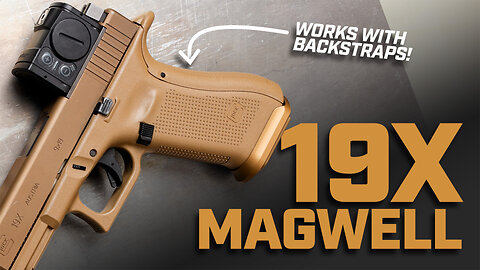 This NEW 19X Magwell Works With Backstraps!