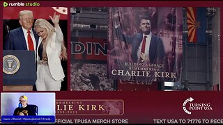#196 REACTION: #CHARLIEKIRKMEMORIAL, WATCHING #TRUMP, #ERIKAKIRK, #JDVANCE, DON TRUMP JR.