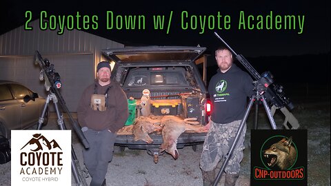 2 Coyotes Down in Ohio! w/ Coyote Academy
