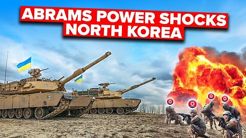 Abrams M1 Tank SMOKES North Korean Forces