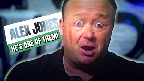 CAUGHT ON CAMERA: Alex Jones SHAPESHIFTS Into REPTILIAN During Filming InfoWars?! 👁️👽
