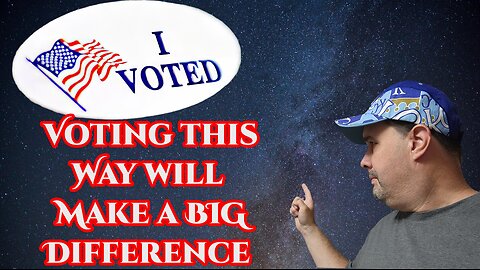 Voting this way will change everything. Plus DOGE CLOCK