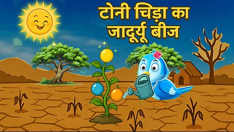 बारिश में जादुई घर | barish ki khani | moral stories | Bedtime stories | chidiya wala cartoon