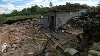 Ukrainian Special Forces Eject Russians from Village in Sumy