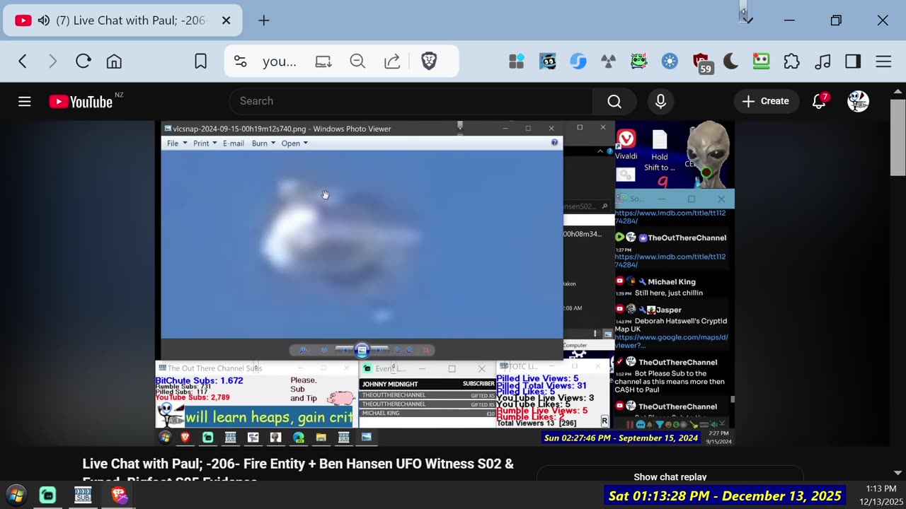 Ben Hansen visits Pilot with the 3 source UAP PICs that look different to the ones on Socials - TOTC