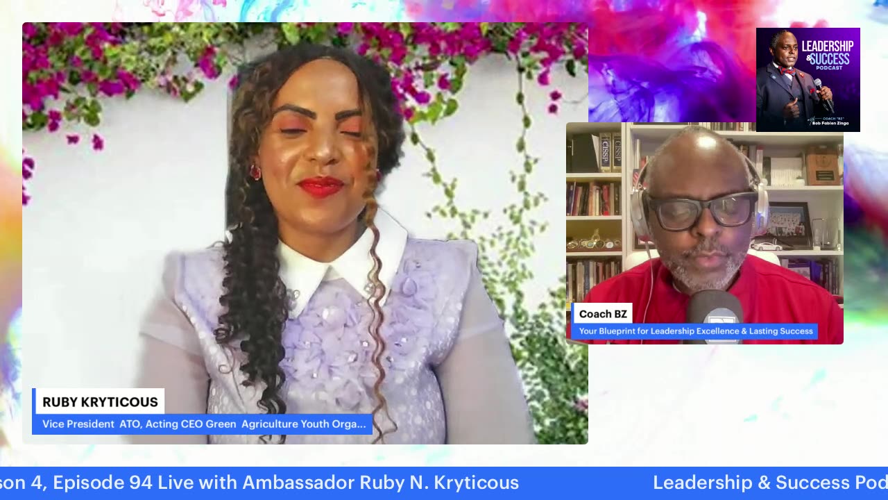 S4:E94🎙 LIVE with Ambassador Ruby N. Kryticous