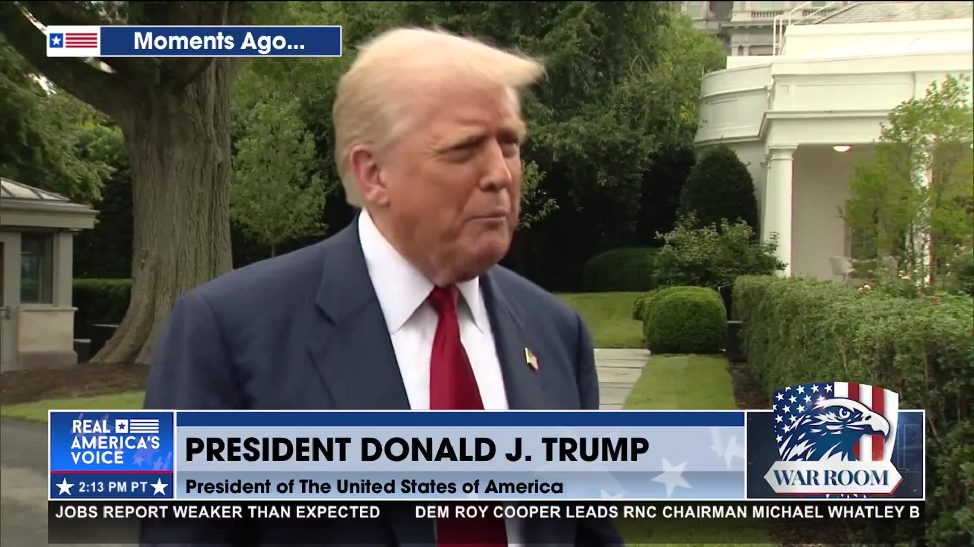 BRIAN GLENN ASKS THE PRESIDENT WHY HE FIRED THE HEAD OF THE BUREAU OF LABOR STATISTICS