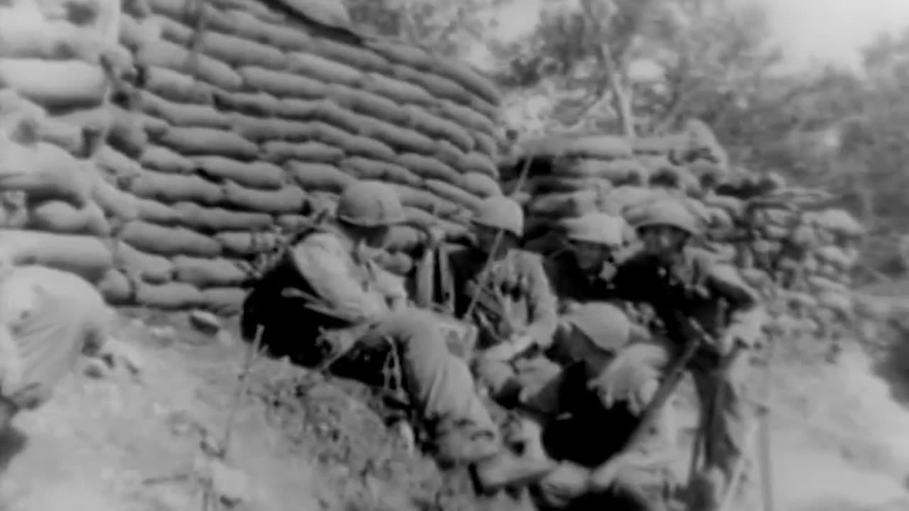 LAST DAY OF KOREAN WAR -- BUNKER SALVAGE