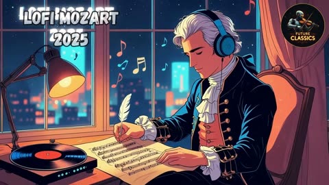 Lo-fi Mozart: Classical Chill for Focus 3 ♫