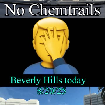 Chemtrails Are back in Beverly Hills and the entire Los Angeles area😡🤦‍♂️🤯🤬🥷