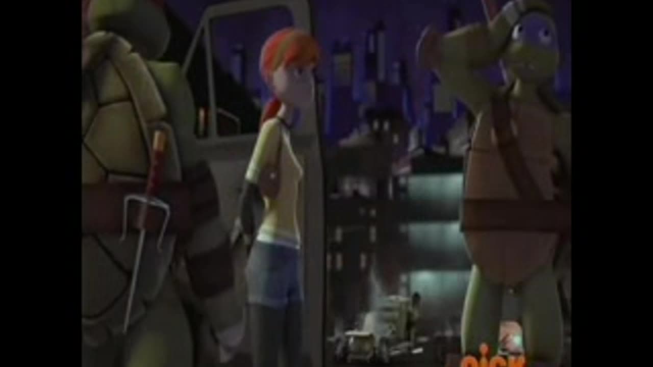 Teenage Mutant Ninja Turtles 2012 damsel