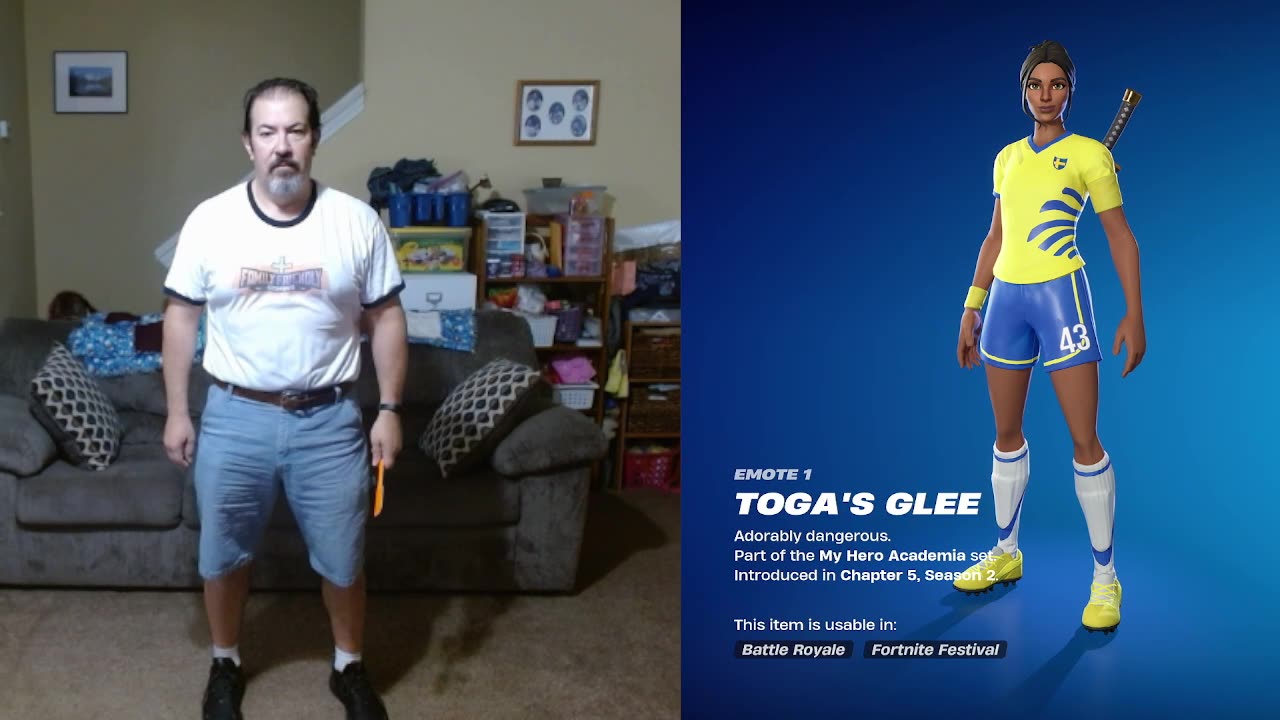 FFG Dance Fortnite Emotes Toga's Glee