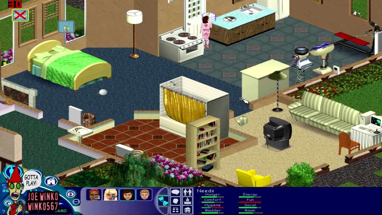 Sims 1 Gameplay Series 1x05 Joe Winko