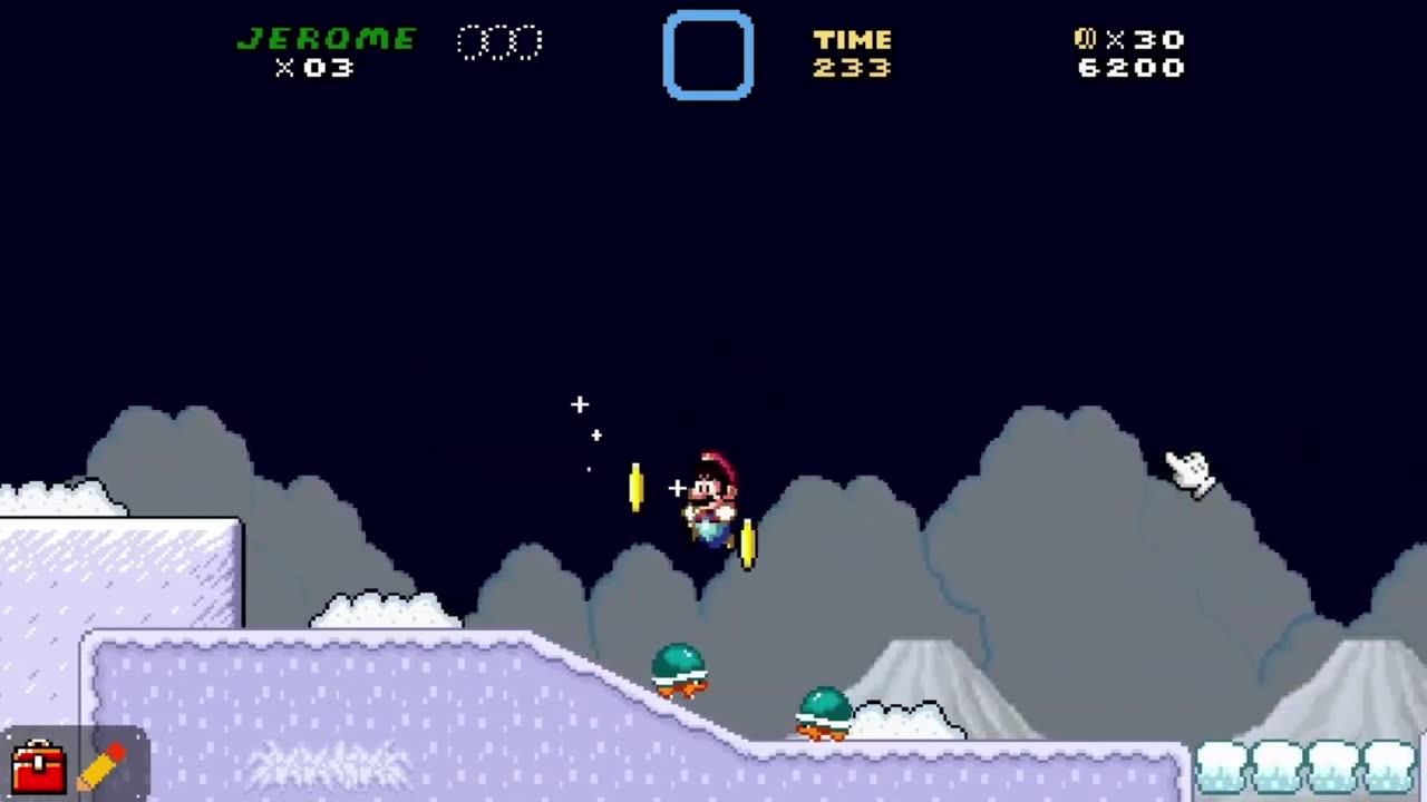 Jerome Sokerbal plays Super Mario Construct (Jerome Sokerbal Archive)