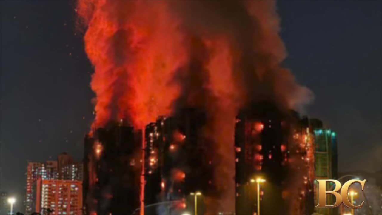 Hong Kong fire death toll rises to 128, with 200 still missing and 8 more arrested