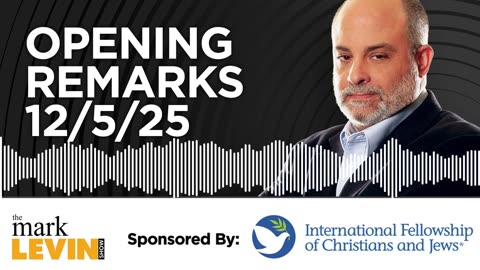 Mark's Opening Remarks - 12/5/25