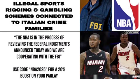 FBI operation " Nothing But Bet' bags 30+, including NBA PLAYERS and COACHES in...