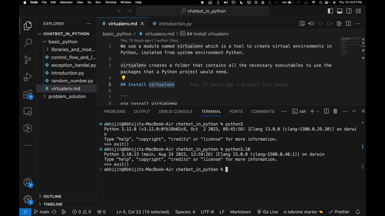 Python Virtual Environment Tutorial | Step-by-Step Guide for Creating a Virtual Environment
