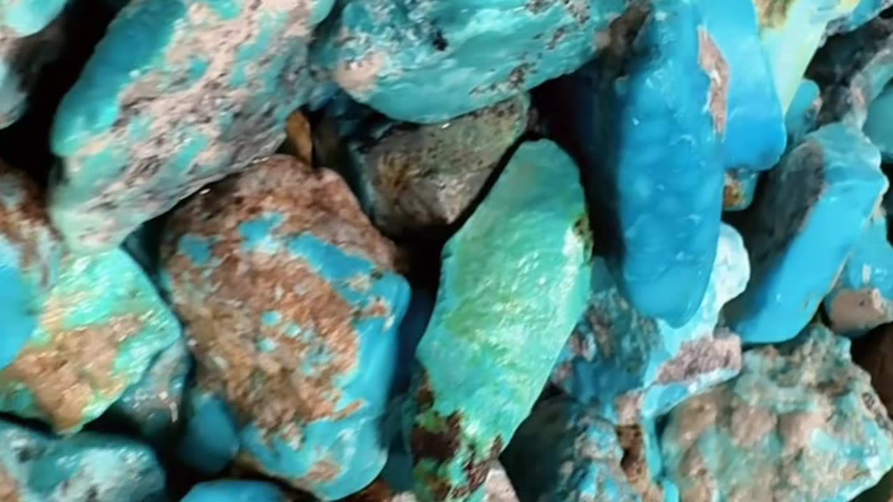 250515-13 The Original Turquoise Rough: Magic Realms Hidden in Stone