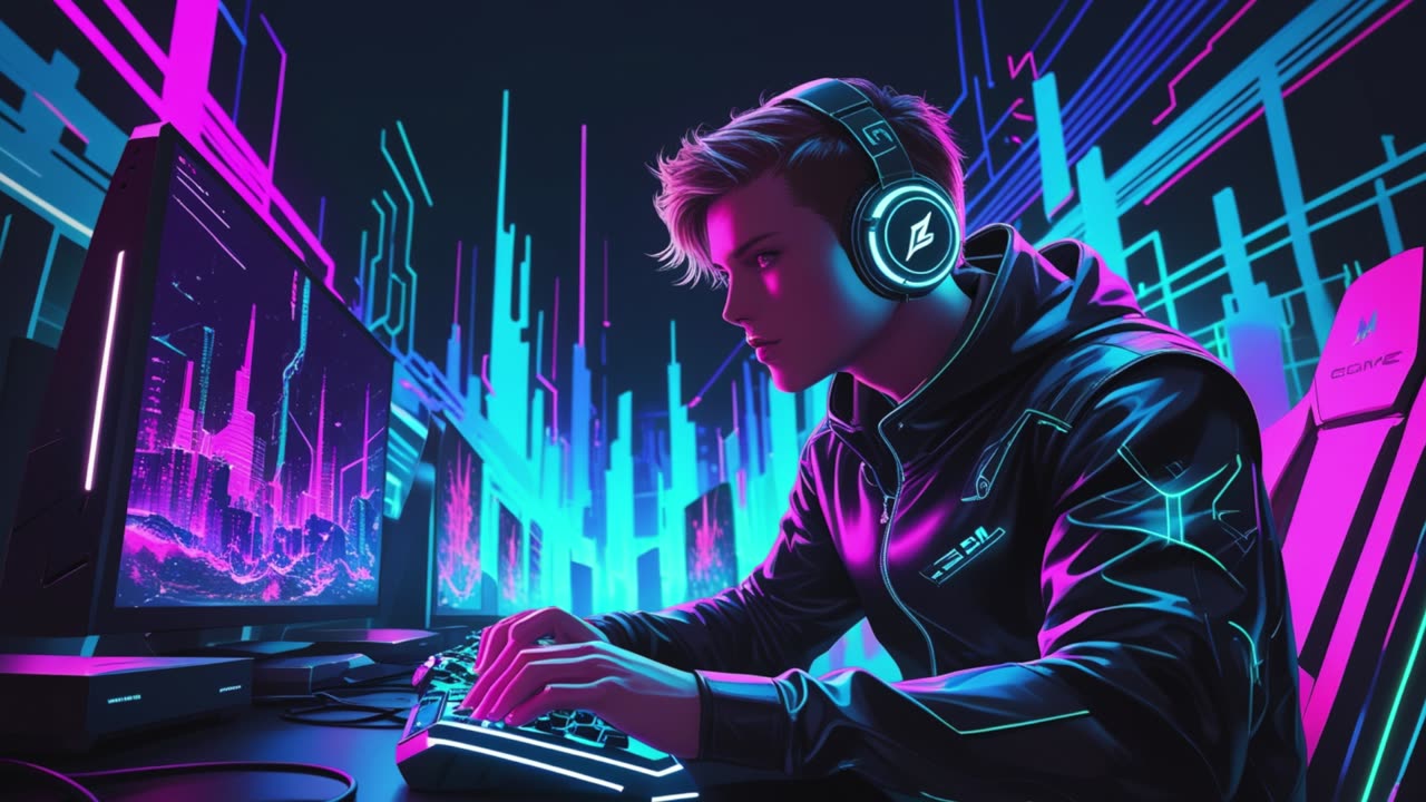 Neon Frenzy | Epic EDM Gaming Music 🎶 (No Copyright)