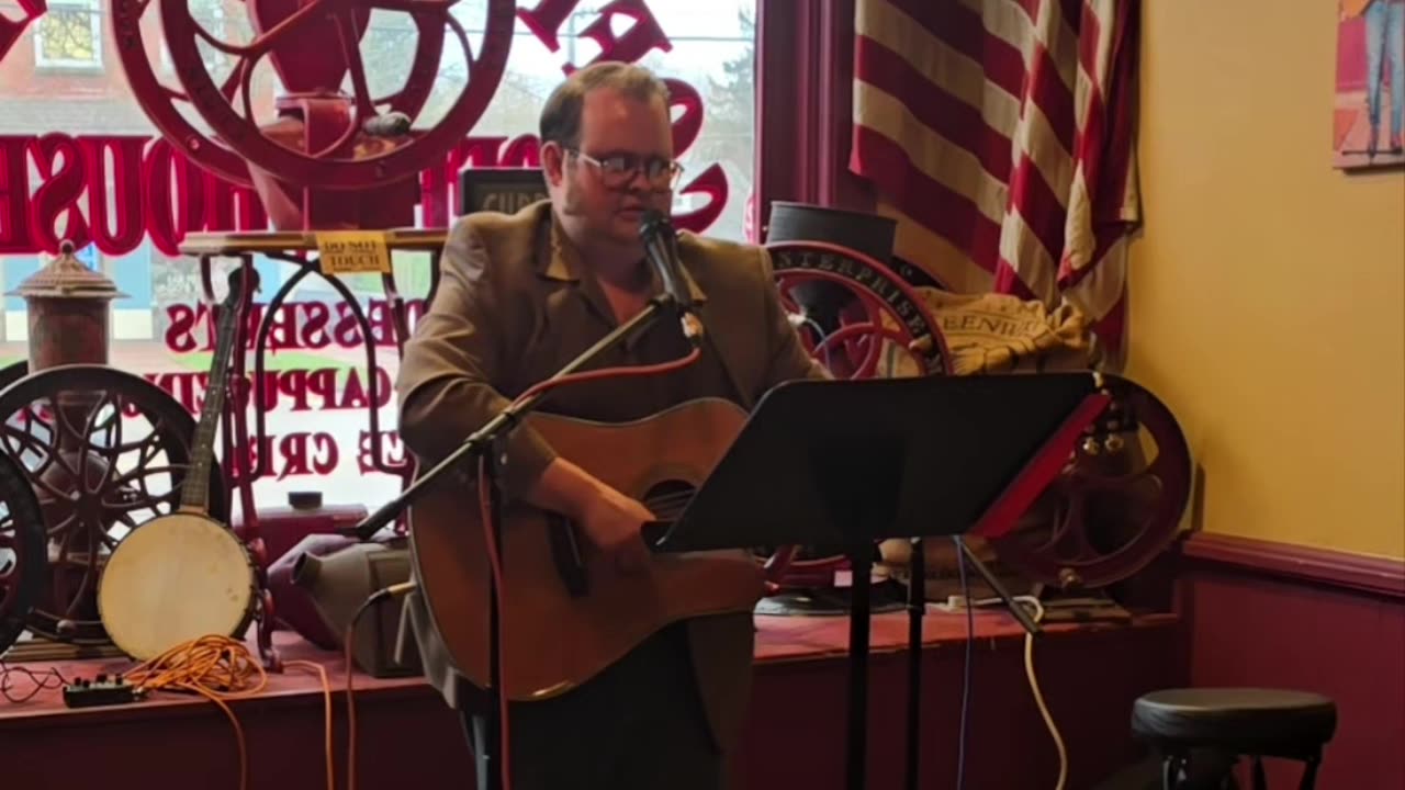 Trent Page at Coffee Corners.