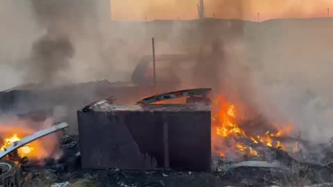 Servisi i makinave përfshihet nga flakët tek 'Kthesa e Patosit'