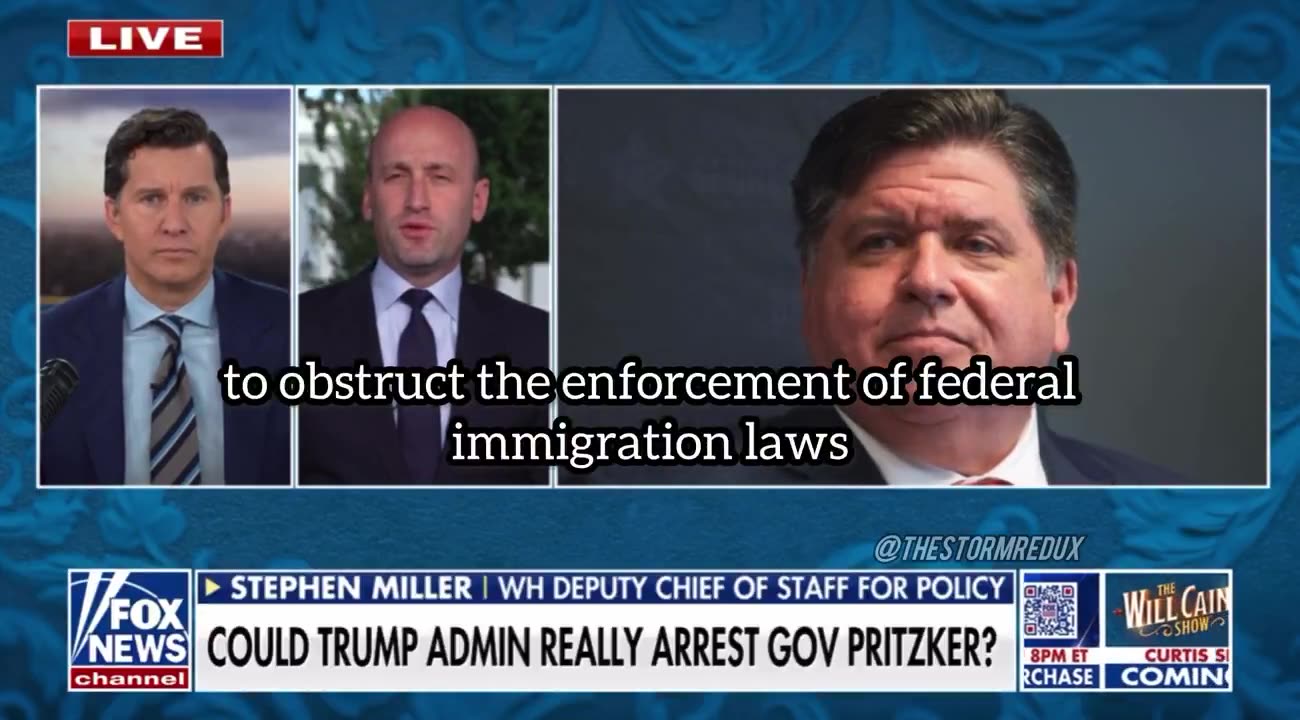 Stephen Miller says that the Trump administration will arrest governors, state officials