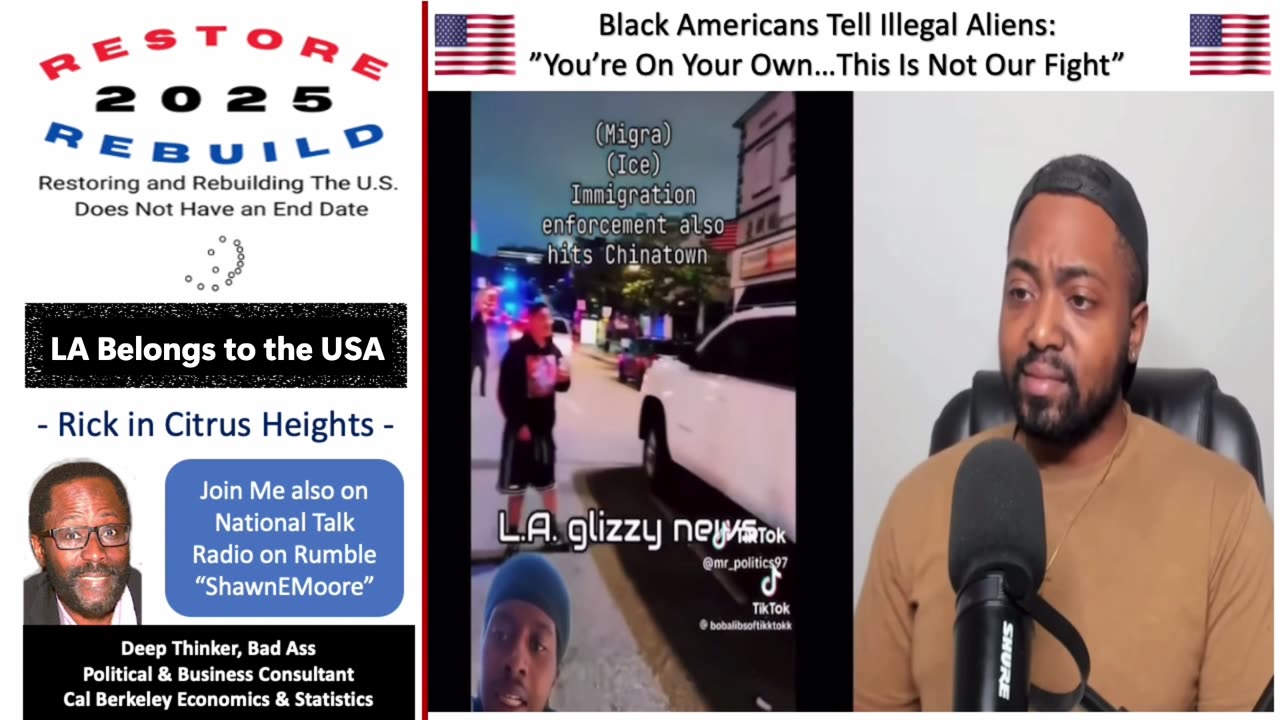 Black Americans Are Saying: This Illegal Alien Thingy Protesting ICE Is Not Our Problem