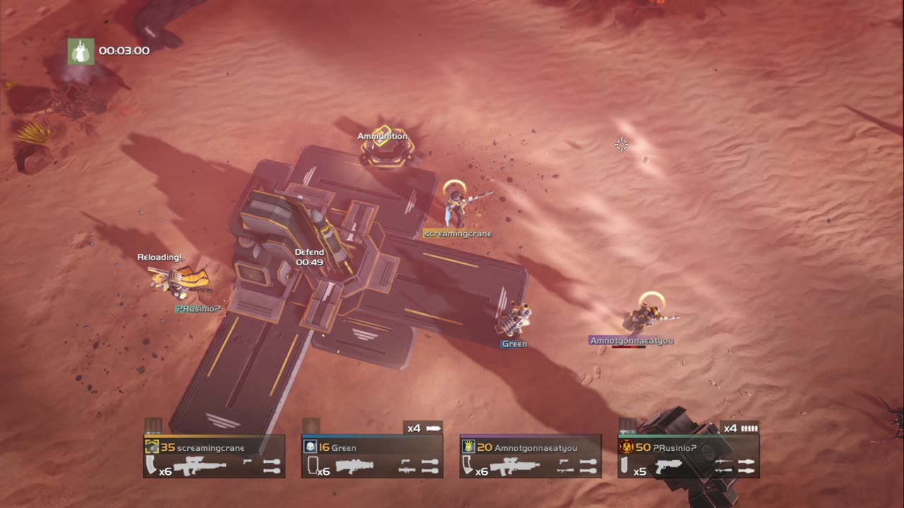 Lowering The Bug Population (Helldivers)