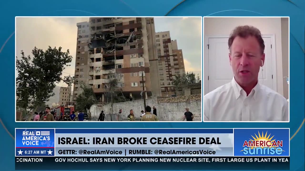 ISRAEL: IRAN BROKE CEASEFIRE DEAL