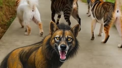 Wolf And Dogsi#Shorts