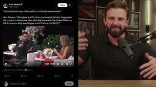 BEN SHAPIRO LASHES OUT AT TUCKER CARLSON