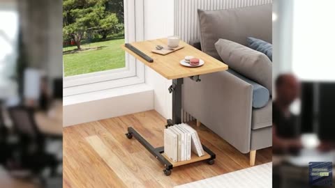 TigerDad Mobile Adjustable Height Laptop Stand PC Computer Portable Notebook Swi