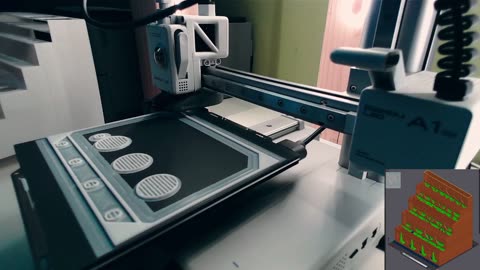 3D Print Live Stream - Gaming Paint Station - Section L2