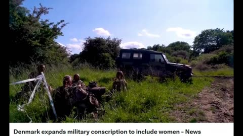 Denmark expands military conscription to include women