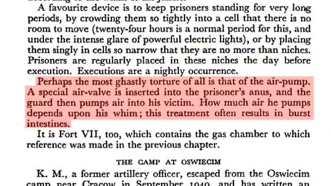 Fantastical Torture Methods Used in the Mythical Holocaust