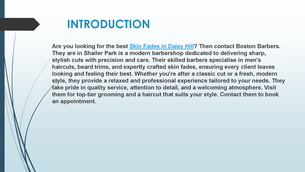 Looking for the best Skin Fades in Daisy Hill