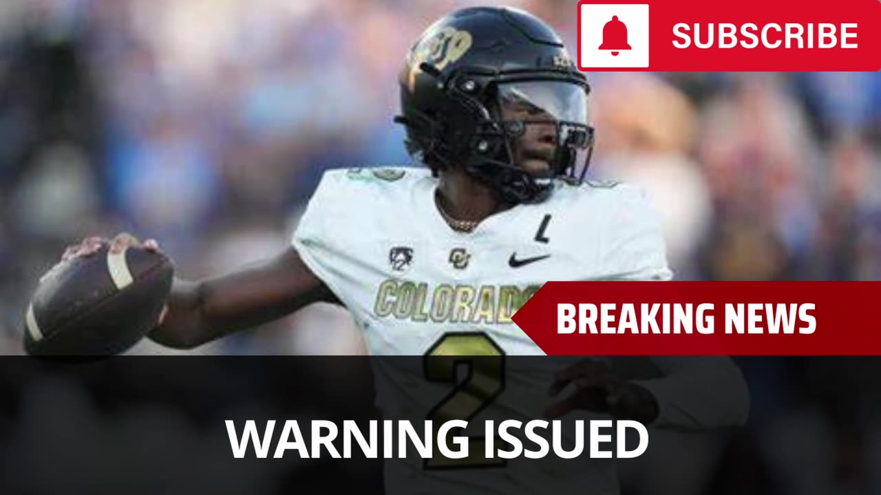 Coach Issues Shedeur Sanders' Warning