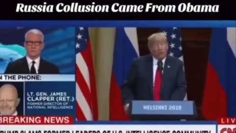 JAMES CLAPPER Blows The Whistle On Obama (Clapper on the phone with CNN)