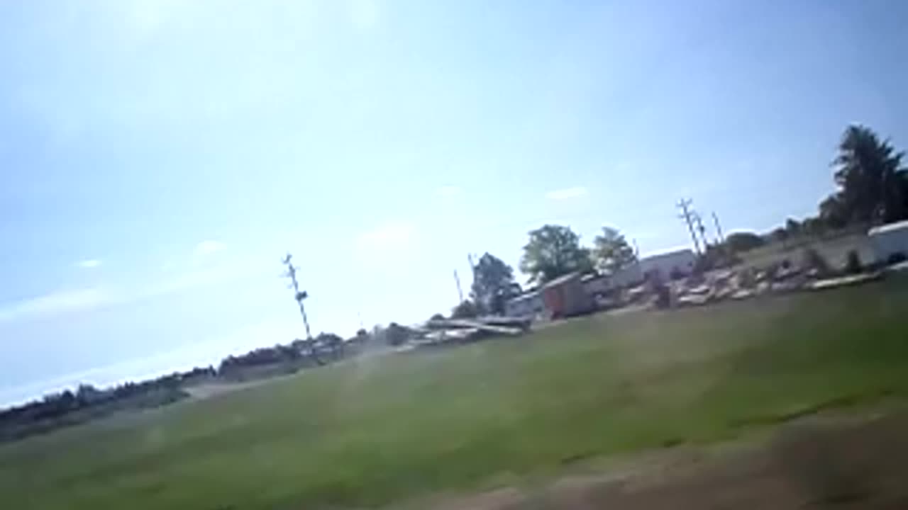 Filming the sun and some rubble