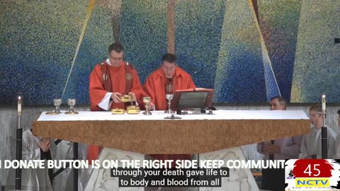 NCTV45 CATHOLIC MASS FROM HOLY SPIRIT PARISH (ST VITUS SITE) 9 AM SUNDAY SEPT 14 2025