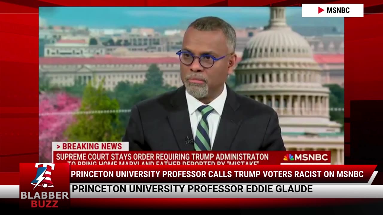 Princeton University Professor Calls Trump Voters Racist On MSNBC