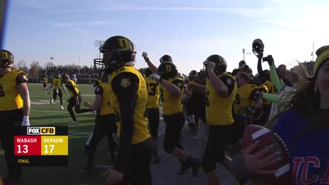 November 16, 2019 - 126th Monon Bell Classic : Wabash at DePauw (Complete)